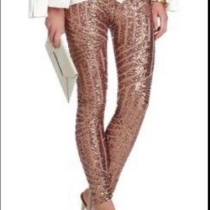 Rose Gold Combo Selby Sequin-applique Leggings